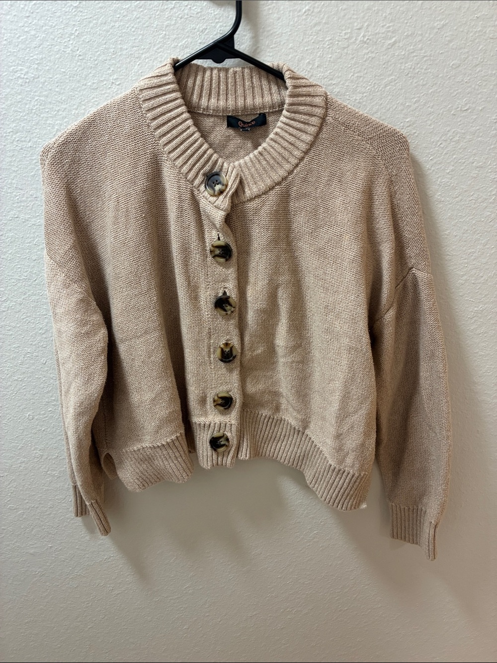 Quince 100% Cotton Cropped Cardigan